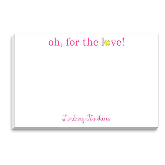 Oh For The Love Wide Notepads
